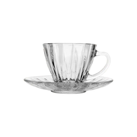 Imagem CONJUNTO DE XICARAS PARA CHÁ EM CRISTAL 2 PEÇAS 180ML