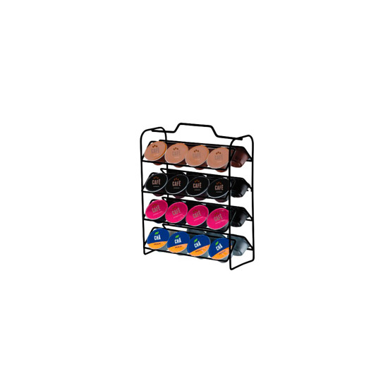 Imagem ORGANIZADOR PARA CÁPSULAS DE CAFÉ - COMPATÍVEL COM DOLCE GUSTO COR PRETO FOSCO - FUTURE