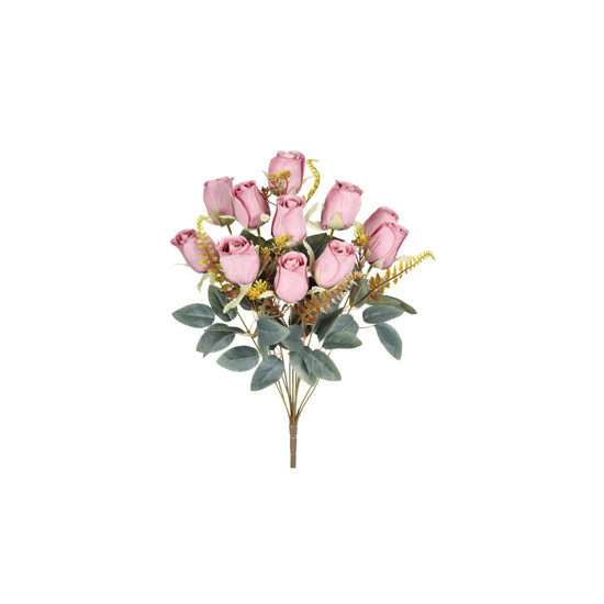 Imagem BUQUÊ BOTÃO DE ROSA X11 50CM - GRILLO 54612