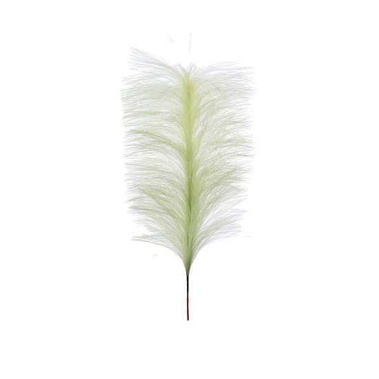 Imagem HASTE DECORATIVA PAMPAS VERDE EM PLÁSTICO MOLDÁVEL 82X42 CM - GRILLO