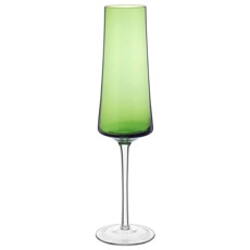 Imagem de JOGO DE TAÇAS PARA CHAMPANHE HOME&CO LATOUR VIDRO 210ML 26X7X7CM VERDE - 2 UNIDADES  - Gs Comercio Internacional Ltda