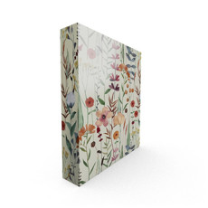 Imagem de BOOK BOX FLORES AQUARELA 30X23X3CM - Grupo Vinte Empreendimentos E Solucoes 