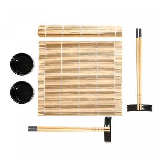Imagem CONJUNTO 8 PEÇAS PARA SUSHI EM BAMBÚ NAKA - WOLFF