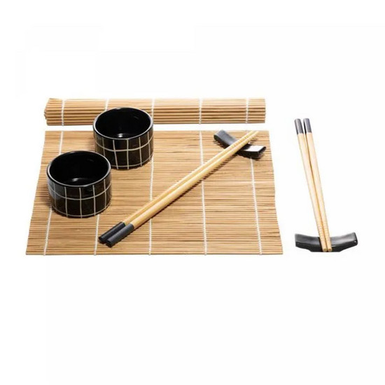 Imagem CONJUNTO 8 PEÇAS PARA SUSHI EM BAMBÚ NAKA - WOLFF