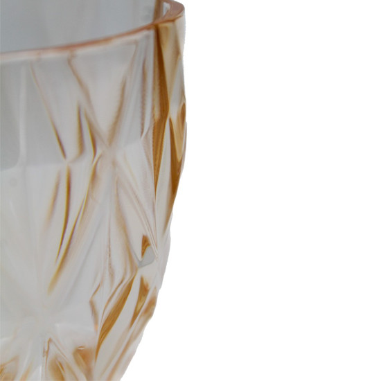 Imagem TAÇA EM ACRÍLICO DIAMOND COR ÂMBAR 330ML
