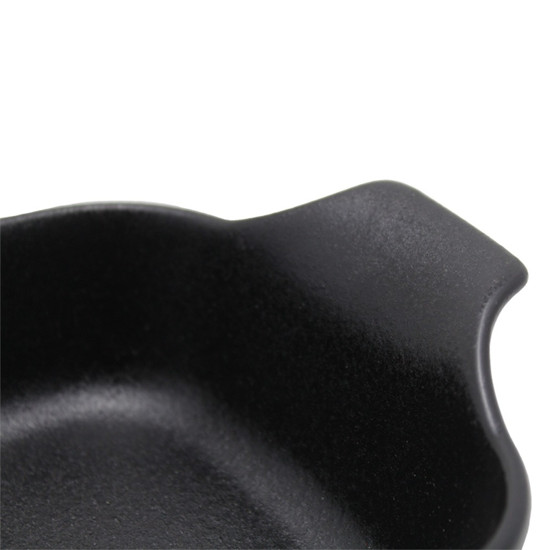 Imagem TRAVESSA RETANGULAR ONIX EM CERÂMICA COM ALÇA COR PRETO 28X16X5,5CM 