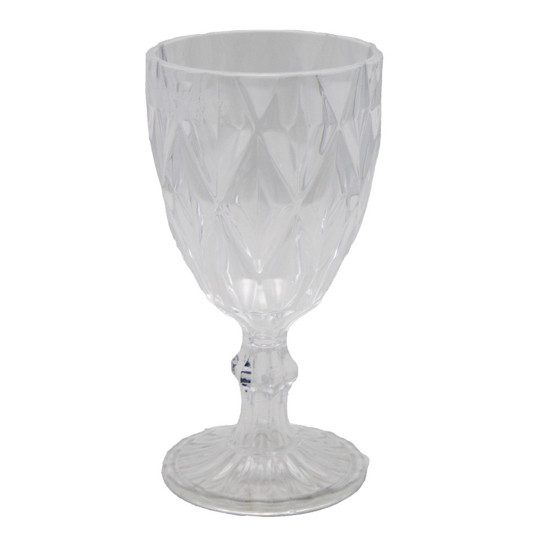 Imagem TAÇA EM ACRÍLICO DIAMOND TRANSPARENTE 330ML