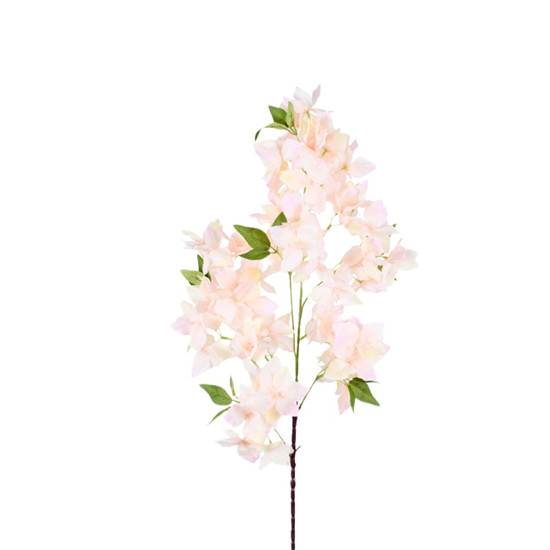 Imagem HASTE DECORATIVA DE BOUGAINVILLE ROSA EM PLÁSTICO MOLDÁVEL 102X25CM - GRILLO