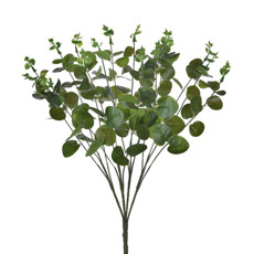 Imagem de BUQUÊ DECORATIVO DE EUCALIPTO VERDE EM PLÁSTICO MOLDÁVEL 50X22 CM - GRILLO - Grillo Ltda