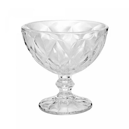 Imagem TAÇA PARA SOBREMESA DE VIDRO DIAMOND 250ML 