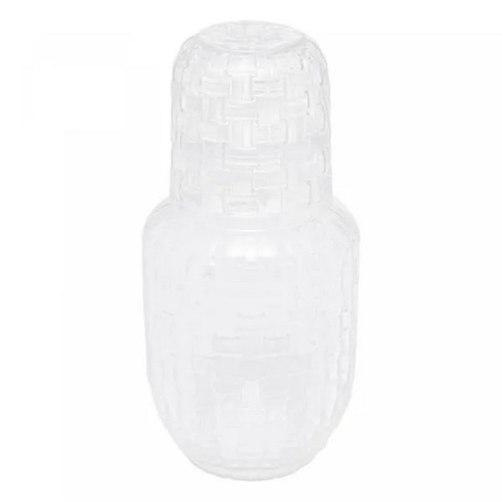 Imagem MORINGA DE VIDRO COM COPO CHESS 500ML/145ML