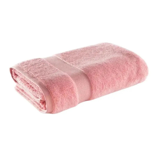 Imagem TOALHA BANHÃO SUPER SOFT ZERO TWIST CORTTEX COR ROSA 80X150CM 