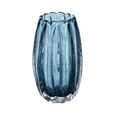Imagem de VASO DE VIDRO ITALY AZUL 11CM X 17CM - Coliseu Presentes Ltda