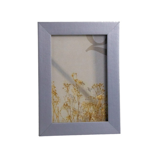 Imagem PORTA RETRATO DECORATIVO COR CINZA 10X15CM 