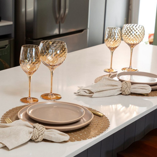 Imagem LUGAR AMERICANO SERENA 38CM AVULSO TAUPE 