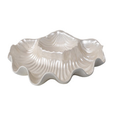Imagem de PETISQUEIRA NO FORMATO DE CONHA GRANDE COR PEROLA DE MELAMINA 37X28X73,8CM  - Inverno Verao Comercio De Modas E Decoracao Eireli