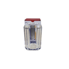 Imagem de PORTA ESCOVA DE DESNTES LISTRASEVE CLEAR EM ACRÍLICO 210 ML 10X6,5X6,5 CM - Mimo Importacao Exportacao Ltda