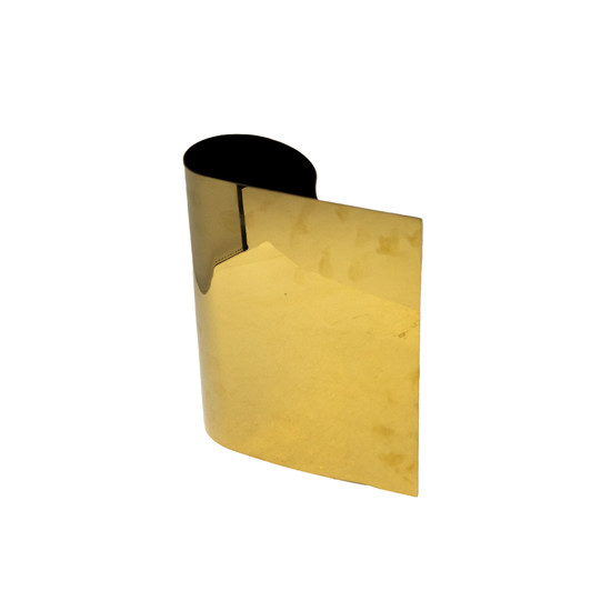 Imagem VASO DECORATIVO EM FERRO COR DOURADO 26X10X29CM - GRILLO 58770