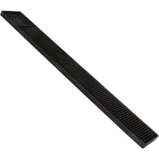 Imagem TAPETE ESCORREDOR NA COR PRETO EM PVC 60X8 CM
