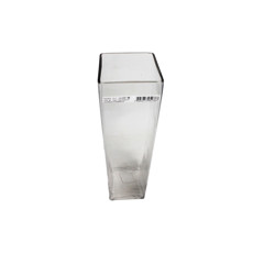 Imagem de VASO DE VIDRO DECORATIVO TRANSPARENTE 40X10 CM - Grillo Ltda