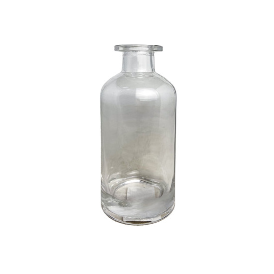 Imagem VASO DECORATIVO EM VIDRO TRANSPARENTE 15X7 CM