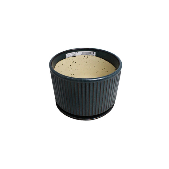 Imagem VASO DECORATIVO EM CERÂMICA VERDE 14X17 CM - GRILLO 968753