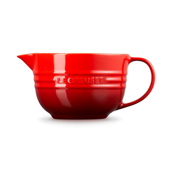 Imagem BOWL DE PREPARO EM CERÂMICA VERMELHO 2L 12,3X26,1X18,3 CM - LE CREUSET