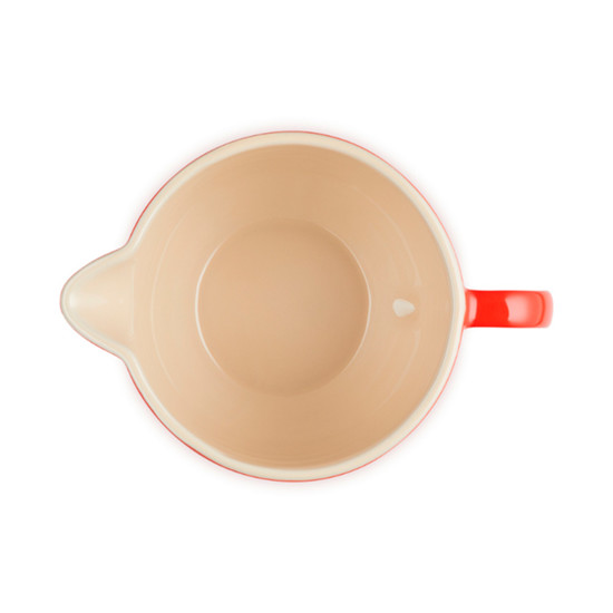Imagem BOWL DE PREPARO EM CERÂMICA VERMELHO 2L 12,3X26,1X18,3 CM - LE CREUSET