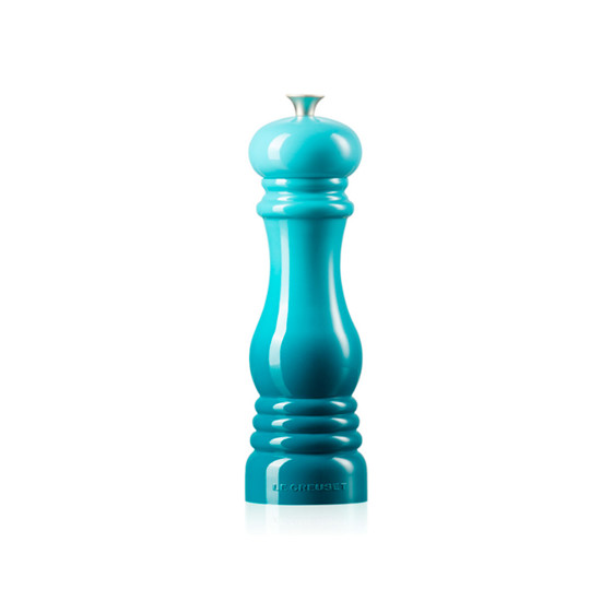 Imagem MOEDOR DE SAL EM PLÁSTICO ABS AZUL CARIBE 21X6 CM - LE CREUSET