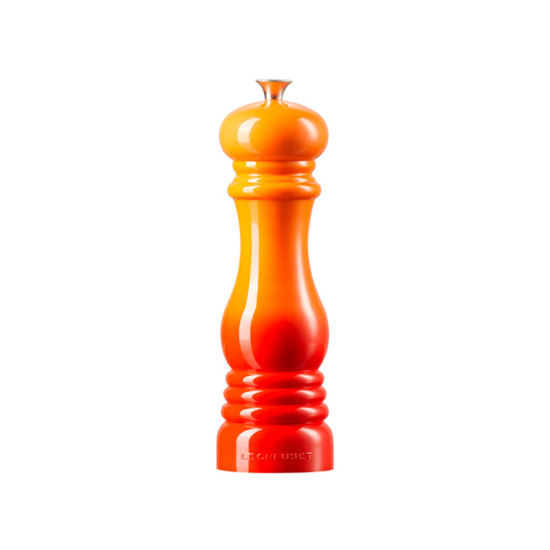 Imagem MOEDOR DE SAL EM PLÁSTICO ABS LARANJA 21X6 CM - LE CREUSET