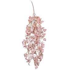Imagem de PENDENTE DE FOLHAS LARANJA PERMANENTE DECORATIVO EM PLÁSTICO 75X10 CM - GRILLO 55232 - Grillo Ltda