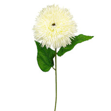 Imagem de HASTE DECORATIVA PERMANTE DE GERBERA AGULHA CREME EM PLÁSTICO MOLDÁVEL 67X20 CM - Grillo Ltda