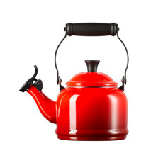 Imagem de CHALEIRA DEMI EM AÇO ESMALTADO VERMELHO 1,1L 25X24X16 CM - LE CREUSET - Le Creuset Do Brasil 
