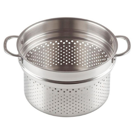 Imagem ESPAGUETEIRA 3-PLY SIGNATURE EM AÇO INOX 8,3L 26X35X28 CM - LE CREUSET