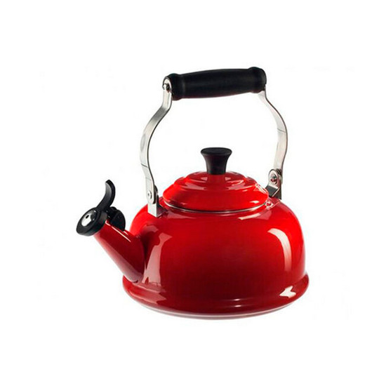 Imagem CHALEIRA EM AÇO ESMALTADO VERMELHO 1,6L 25X26X21 CM - LE CREUSET