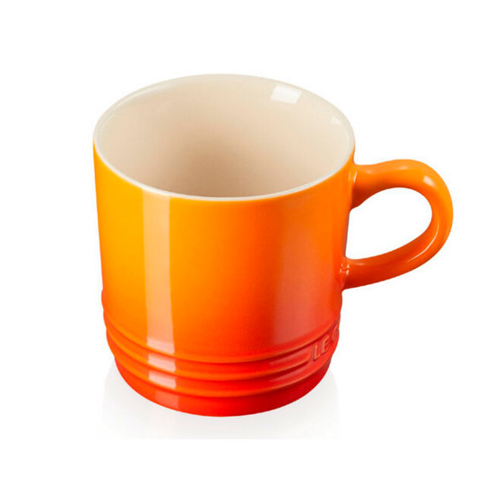 Imagem CANECA LONDON EM CERÂMICA LARANJA 200ML  7,8X7X7 CM - LE CREUSET
