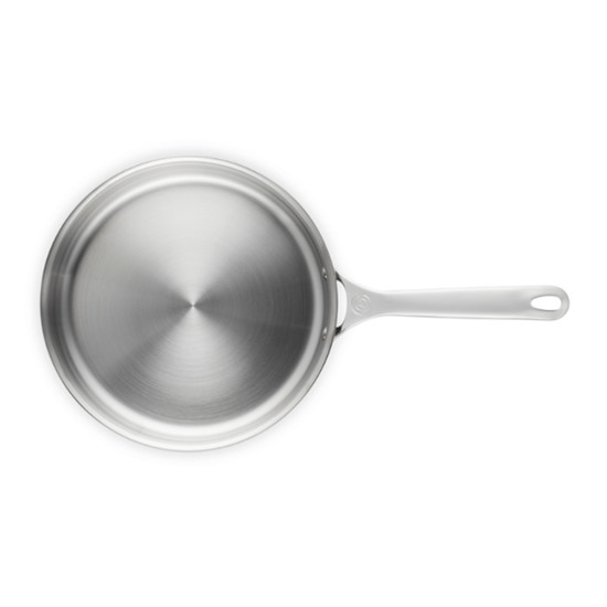 Imagem FRIGIDEIRA SAUTE COM TAMPA  3-PLY EM INOX 11X24X24 CM - LE CREUSET