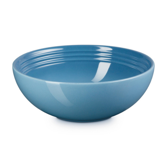 Imagem BOWL DE SERVIR EM CERÂMICA AZUL CHAMBRAY 2,2L  8,8X23,9X23,9 CM - LE CREUSET