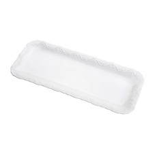 Imagem de TRAVESSA RETANGULAR DURABLE EM PORCELANA BRANCA 37X20X4 CM - WOLFF - Rojemac Impotacao E Exportacao Ltda