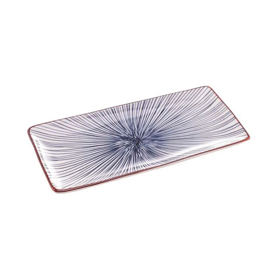 Imagem PRATO RETANGULAR KOJI EM PORCELANA 25X12 CM - WOLFF