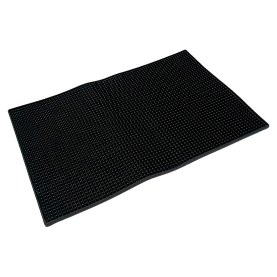 Imagem TAPETE ESCORREDOR NA COR PRETO EM PVC 45X30 CM