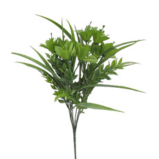 Imagem de BUQUÊ DECORATIVO PERMANENTE LÍRIO VERDE EM PLÁSTICO MOLDÁVEL 38X16 CM - GRILLO - Grillo Ltda