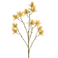 Imagem de HASTE DE BOTÕES SILVESTRE AMARELO DECORATIVO EM PLÁSTICO MOLDÁVEL 65X15 CM - GRILLO - Grillo Ltda