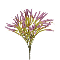Imagem de BUQUÊ PERMANENTE DE SEMENTE SILVESTRE LAVANDA OUTONO EM PLÁSTICO 37X17 CM - GRILLO - Grillo Ltda
