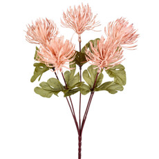 Imagem de BUQUÊ DECORATIVO PERMANENTE DE LICOSPERMUM ROSA EM PLÁSTICO 33X16 CM - GRILLO - Grillo Ltda