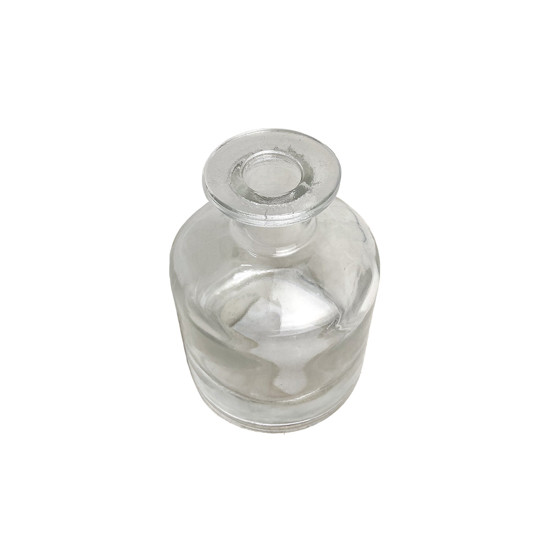 Imagem VASO DECORATIVO EM VIDRO TRANSPARENTE 11X8 CM