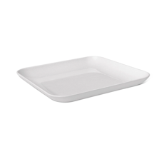 Imagem de TRAVESSA QUADRADA MODERN EM MELAMINA BRANCA 34X34X5 CM - HAUS - Brinox Metalurgica S   A