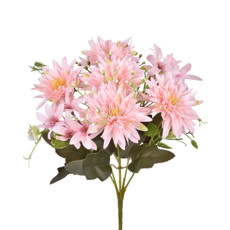 Imagem de BUQUÊ MISTO SALMÃO DE GERBERA E LÍRIO DECORATIVO EM PLÁSTICO MOLDÁVEL - GRILLO - Grillo Ltda