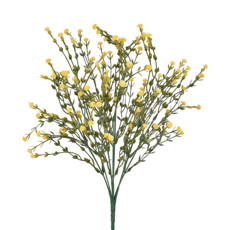 Imagem de BUQUÊ DECORATIVO DE FLORES MOSQUITINHO AMARELA EM PLÁSTICO MOLDÁVEL - GRILLO - Grillo Ltda