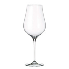 Imagem de JOGO DE 6 TAÇAS LIMOSA 250ML PARA VINHO BRANCO EM CRISTAL 21X5 CM - BOHEMIA - Full Fit Industria Importacao E Comercio Ltda.